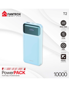 Power bank Prenosiva baterija Fantech T2 10000mAh QC, PD, 22.5W  plavi - 220838