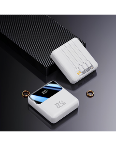 Power bank prenosiva baterija Oxpower PDC10 10000mAh bela - 220780