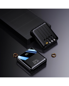 Power bank prenosiva baterija Oxpower PDC10 10000mAh crna - 220779