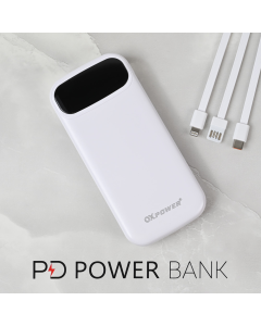 Power bank prenosiva baterija Oxpower PDC23 20000mAh bela - 221103