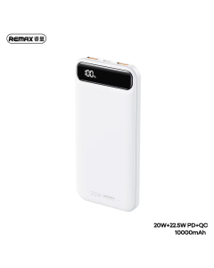 Power bank prenosiva baterija REMAX Bole Series RPP-520 PD20W+QC22.5W Fast Charging 10000mAh beli - 217152