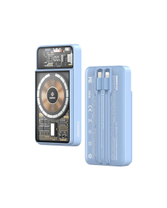 Power bank prenosiva baterija REMAX Phantom Series RPP-580 PD 20W+QC 22.5W 10000mAh plavi - 217169