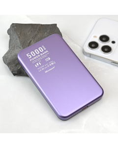 Power bank prenosiva baterija Magsafe PD W52 5000mAh ljubicasta - 216808