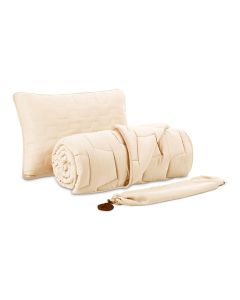 DORMEO AdaptiveGo set jastuk, jorgan i torba,krem, 200X200cm - 110084804-1