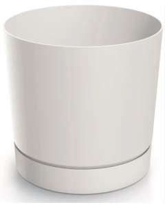 Saksija Tubo P 18Cm Bela - PR DPOP180-S449