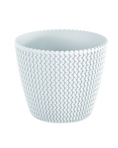 Saksija Splofy 13X11Cm  Bela - PR DSP130-S449