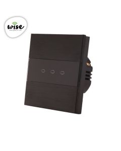 Wise Prekidač na dodir 3 tastera aluminijumski panel - PMK000227A00000