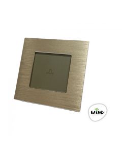 Wise Prekidač za zvono - aluminijumski panel krem - PMK000171A00000