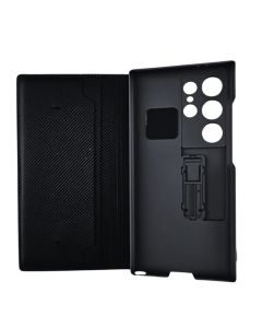 Futrola na preklop Elegant holster za Samsung S24 Ultra, crna - 1860034