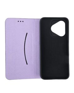 PREKLOPNA FUTROLA ELEGANT za Honor 400 Lite, ljubičasta - 1860149