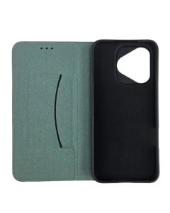 PREKLOPNA FUTROLA ELEGANT za Honor 400 Lite, maslinasta - 1860148
