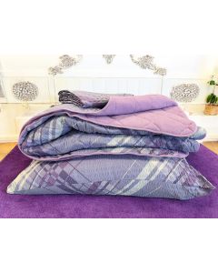 VIKTORIJA Set prekrivač,čaršav i jastučnica frotir/mikrofiber Purple - VLK000284-purple