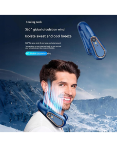 Prenosni ventilator za vrat plavi - 619020