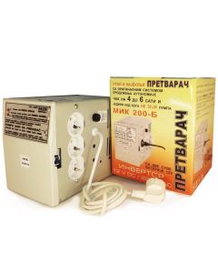 MIK Pretvarač napona 12/220V 200W sa akumulatorom - 43915
