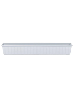 Balkonska Saksija Agro 60X18X14Cm Bela - PR IS600-S449