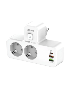 Produžni kabel LDNIO SE2337 2500W 2 utičnice + 2xUSB + 1xUSB-C - 618977