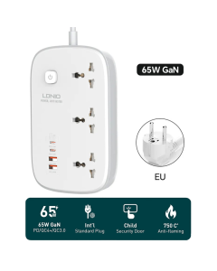 Produzni kabl LDNIO SC3416 EU 3 uticnice + 2xUSB QC 2xPD GaN 2m - 209770
