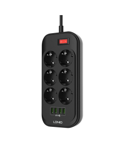 Produžni kabl LDNIO SE6403 6 utičnica 4xUSB 2.0m - 70812-1