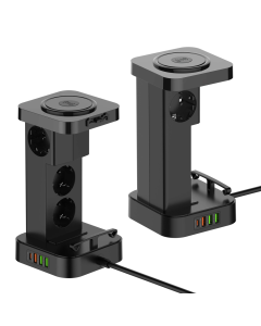 FANTECH Produžni kabl SEW4485 3xUSB QC PD Wireless 4 šuko