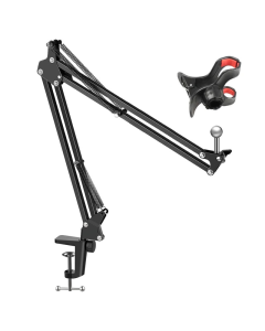 Profesionalni držač za mikrofon i telefon JK-03 crni - 630310