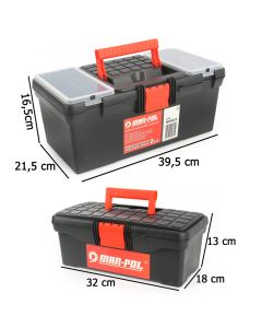MAR-POL Set kutija za alat 2 komada M66623