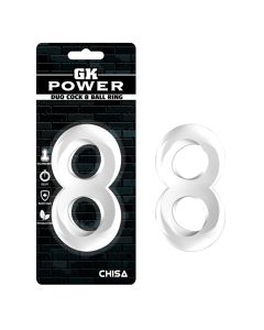 Providni prsten za penis i testise Duo Cock 8 Ball Ring - CN-100338189
