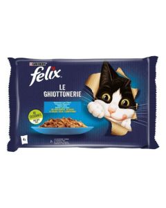 FELIX  kesica 4x85g - Losos - PS107