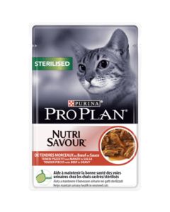 PRO PLAN kesica 85g- Sterilised-govedina - PS138