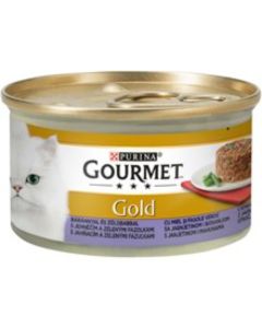 GOURMET gold 85g - cake jagnjetina i boranija - PS77