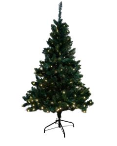 eHomeXmas Novogodišnja jelka sa LED lampicama 180 cm - automatsko otvaranje grana