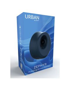 Pulsirajući masturbator ZEPHYR Pulsating Stroker & C Ring - 11025-1-1
