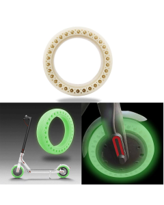 Puna guma 8.5 in za trotinet Xiaomi M365/1S/ Essential/ M365 Pro/ M365 Pro 2 (N15) fluorescentno zelena - 052959-1