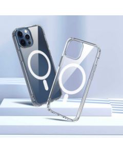 DEVIA Futrola Hard Case Pure Clear Magnetic Za Iphone 15 Pro Transaprent - 21721-1