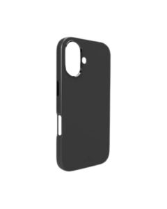 PURO Silikonska maska za iPhone 16, crna - 16100044