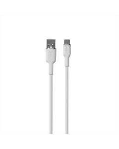 PURO Icon kabal USB-A USB-C 1.5 m beli - 223895