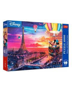 TREFL Puzzle Mickey i Minnie u Parizu - 1.000 delova - 10379953-T10917
