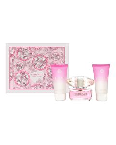 Versace Bright Crystal Gift Set ( 50 ml EDT + 50 ml losion + 50 ml gel za tuširanje )
