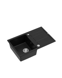 QUADRON Granitna ugradna sudopera Morgan 111 HB8203U7-BS_P2O, carbon - QU234