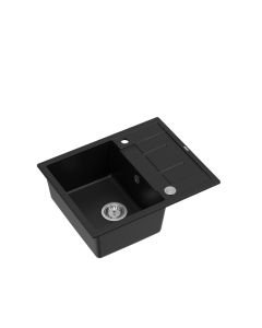 QUADRON Granitna ugradna sudopera Morgan 116 HB8210U7-BS_P2O, carbon/steel - QU246