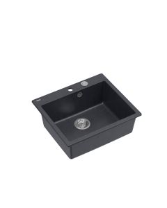 QUADRON Ugradna sudopera Morgan 110 GraniteQ HB8304U8-BS_P2O, crna