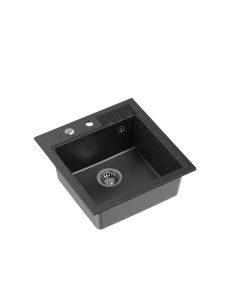QUADRON Granitna ugradna sudopera Peter 110 HCQP5052CZ, crna - QU310