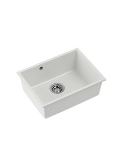 QUADRON Granitna podugradna sudopera Alec 50 HQA5340BIK, bela - QU317