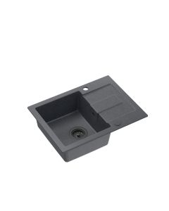 QUADRON Granitna ugradna sudopera Christian 116 HCQC6045CZK_P, crna - QU327
