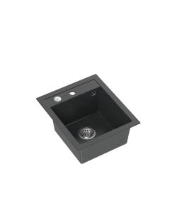 QUADRON Ugradna sudopera Johnny 100 GraniteQ HCQJ4350CZK, crna