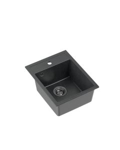 QUADRON Granitna ugradna sudopera Johnny  90 HCQJ3950CZK, crna - QU344