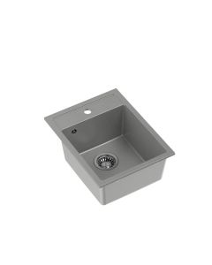 QUADRON Granitna ugradna sudopera Johnny  90 HCQJ3950SZK, srebrna - QU345