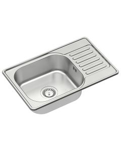 QUADRON Ugradna čelična sudopera Eddie 111 HD111SAT6642, inox - QU367