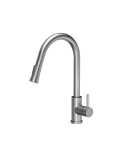 QUADRON Čelična kuhinjska slavina Julia 3673500BS, inox - QU469