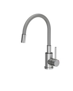 QUADRON Kuhinjska čelična slavina Maggie 3323503GR, siva - QU489