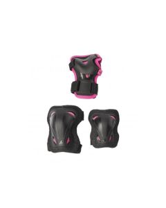ROLLERBLADE Štitnici skate gear deciji 3/1 black-pink velicina xxxs - R069P03007Y9XXXS